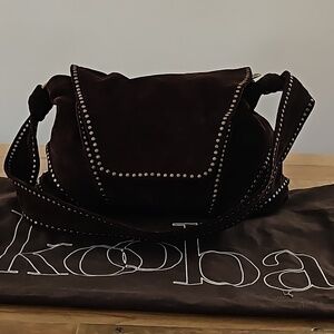Kooba Brown Suede Bag